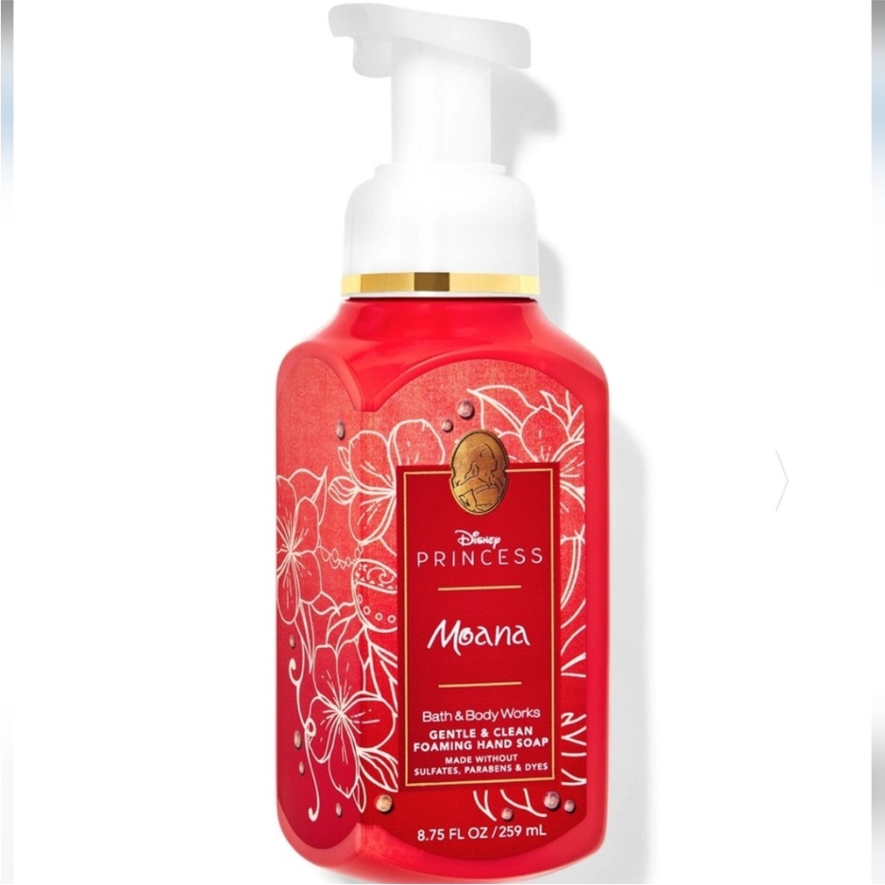 Disney Princess Moana Red Foaming Hand Soap No Longer In Stores or Online
